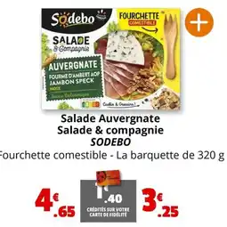 Coccinelle Express Salade Auvergnate Salade & compagnie SODEBO offre