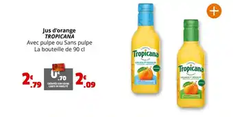 Coccinelle Express Jus d'orange TROPICANA offre