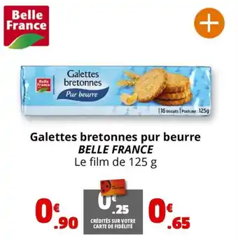 Coccinelle Express Galettes bretonnes pur beurre Belle France offre