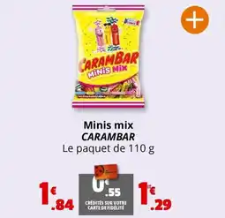 Coccinelle Express Minis mix CARAMBAR offre