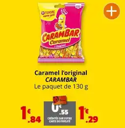 Coccinelle Express Caramel l'original CARAMBAR offre