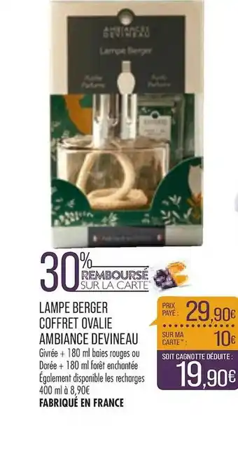 Match Lampe Burger Coffret Ovalie Ambiance Devineau offre