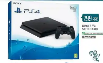 Console Ps4 500 Go F Black