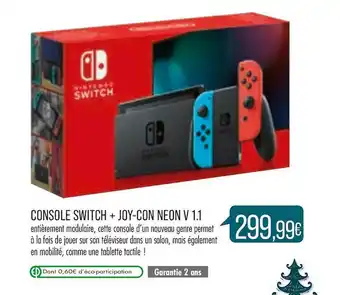 Console Switch + Joy-con Neon V 1.1