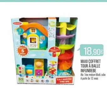Match Maxi Coffret Tour à Balle Infunbebe offre