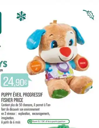 Puppy éveil Progressif Fisher Price