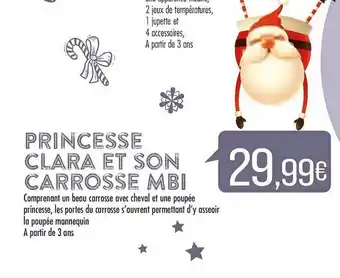 Princesse Clara Et Son Carrosse Mbi