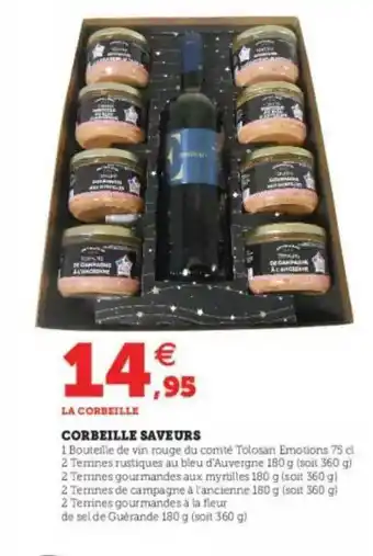 Super U Corbeille Saveurs offre