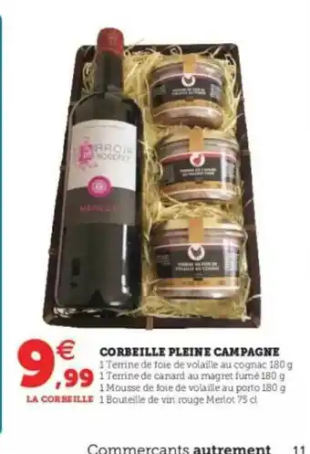 Super U Corbeille Pleine Campagne offre