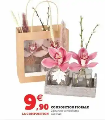 Super U Composition Florale offre