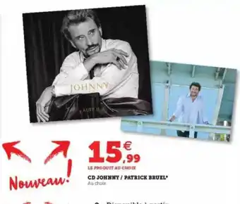 Cd Johnny - Patrick Bruel