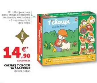 Coffret T'choupi Va Ă La Ferme