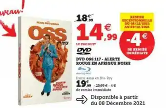Super U Dvd Oss 117 - Alerte Rouge En Afrique Noire offre