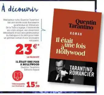 Il était Une Fois à Hollywood - Quentin Tarantino