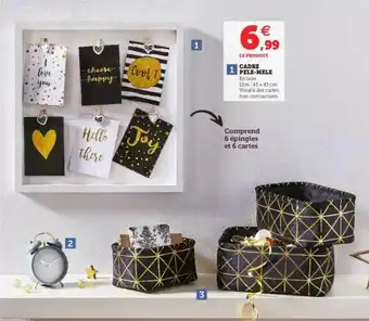 Super U Cadre Pêle-mêle offre