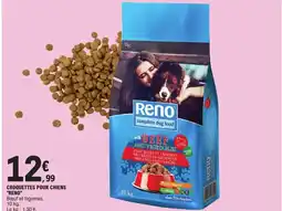 E.Leclerc "RENO" Croquettes pour chiens offre