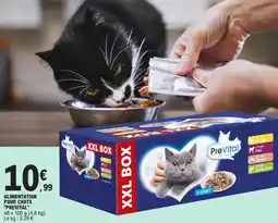 E.Leclerc "PREVITAL" Alimentation pour chats offre