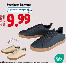 Lidl LIVERGY Sneakers homme offre