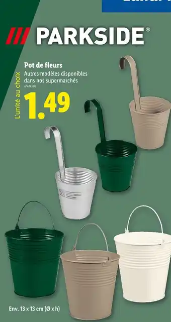 Lidl PARKSIDEⓇ Pot de fleurs offre