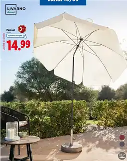 Lidl LIVARNO HOME Parasol offre