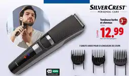 Lidl SILVERCRESTⓇ Tondeuse barbe et cheveux offre