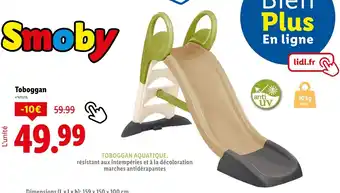 Lidl SMOBY Toboggan offre