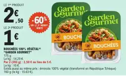 E.Leclerc "GARDEN GOURMET" Bouchées 100% végétal offre