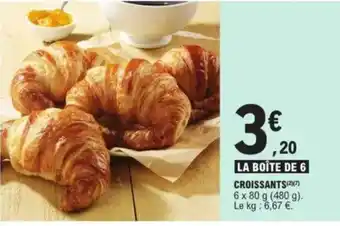 E.Leclerc Croissants offre