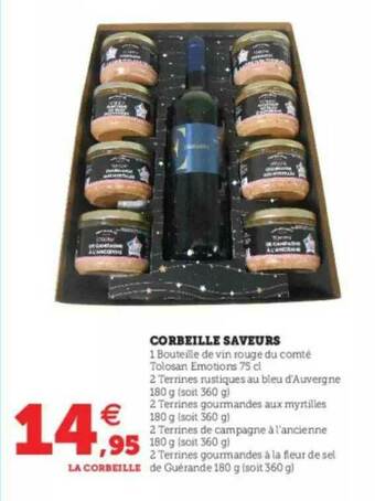 Super U Corbeille Saveurs offre