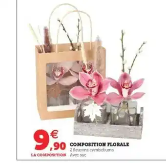 Super U Composition Florale offre