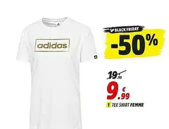Intersport Tee Shirt Femme Adidas offre