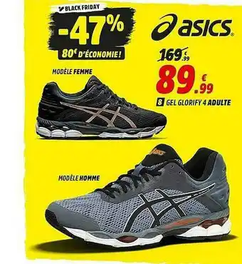 Intersport Gel Glorify 4 Adulte Asics offre