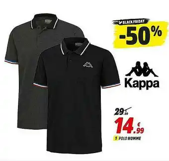 Intersport Polo Homme Kappa offre