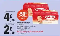 E.Leclerc YAKULT Boisson lactée offre