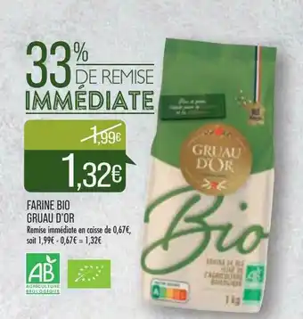 Match Farine Bio Gruau D'or offre