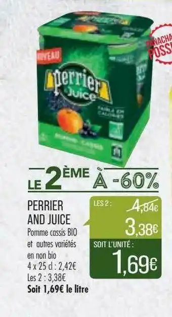 Match Perrier And Juice offre