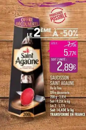 Saucisson Saint Agaûne