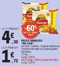 E.Leclerc "MC CAIN" Frites surgelées offre