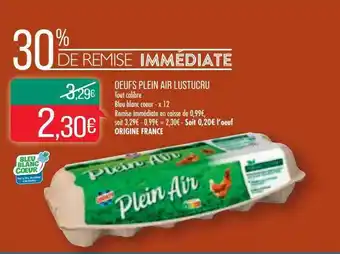 Match Oeufs Plein Air Lustucru offre