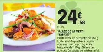 E.Leclerc "TAPASTI" Salade de la mer offre