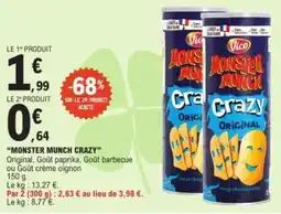 E.Leclerc “MONSTER MUNCH CRAZY” offre