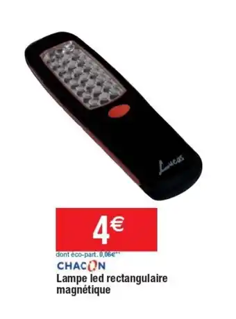 Cora x Carrefour Lampe Led Rectangulaire Magnètique offre