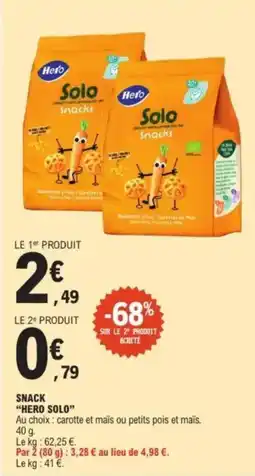 E.Leclerc "HERO SOLO" Snack offre