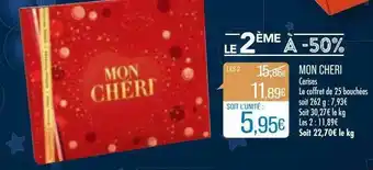 Match Mon Cheri offre