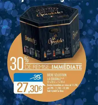 Match Bière Sélection La Goudale offre