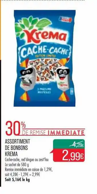 Match Assortiment De Bonbons Krema offre