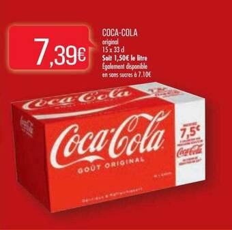 Match Coca-cola offre