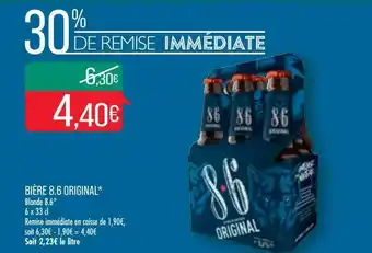 Match Bière 8.6° Original offre