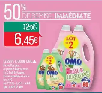 Match Lessive Liquide Omo offre