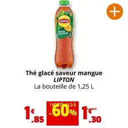 Coccinelle Express Thé glacé saveur mangue LIPTON offre